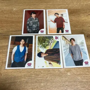 아라시 미니 사진 공식 사진 세트