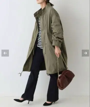 프레임워크 4way 필드 코트 플리스 라이너 포함 사이즈 38