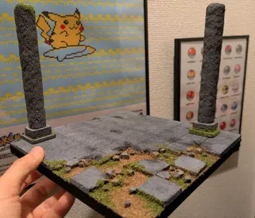 디오라마 베이스 폐허 유적 피규아트 드래곤 퀘스트 가샤폰 퀘스트 339