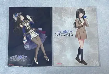 뱅드림 Episode of Roselia 특전 흰금 린코 클리어 포스터