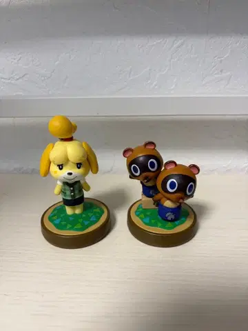 amiibo 여울과 너굴이와 뚱이