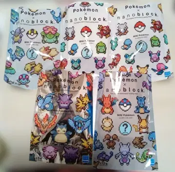 포켓몬 나노 블록 부스터 카라카라 디그다 코닥 파이어