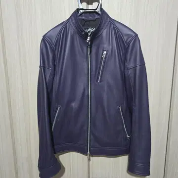 RattleTrap 퍼플 싱글 라이더 자켓 M