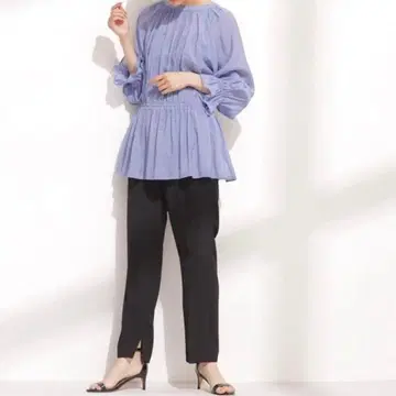 NANO universe 나노 유니버스 밑단 슬릿 팬츠