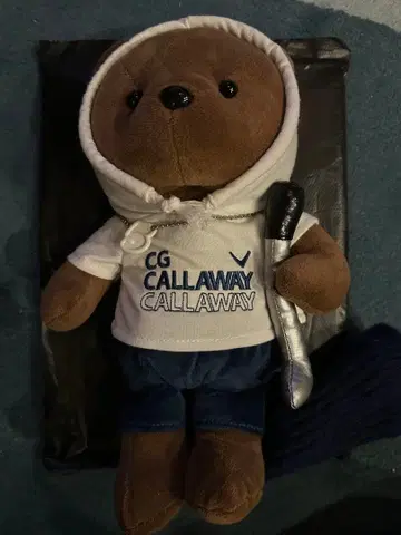 Callaway 곰 봉제 인형 후드 부착