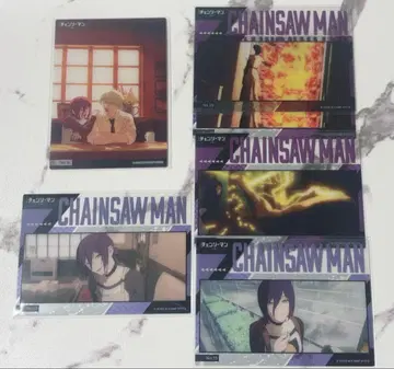 체인소 맨 레제 편 클리어 카드 컬렉션 껌 레제 봄 kv