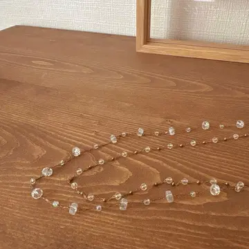 [ sita nevad IENA ] 유리 놋쇠 목걸이