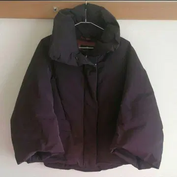 새상품급 유니클로+J 질 샌더 하이브리드 다운 자켓 와인 M