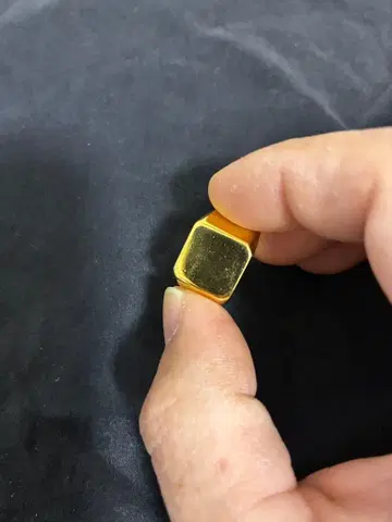 골드 스퀘어 반지