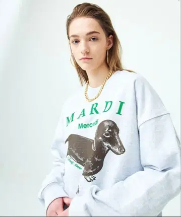 마르디메크르디 닥스훈트 맨투맨