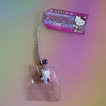 지역 한정 키티 스트랩 헬로키티 기후현 한정판 요로 폭포