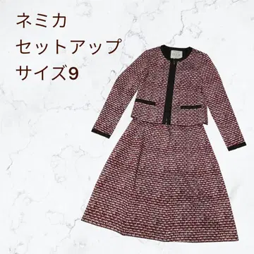 NEMIKA 네미카 Leilian 레이리안 셋업 수트 레드