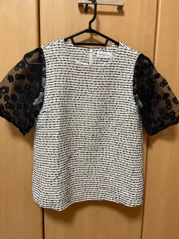 Bon mercerie 트위드 블라우스