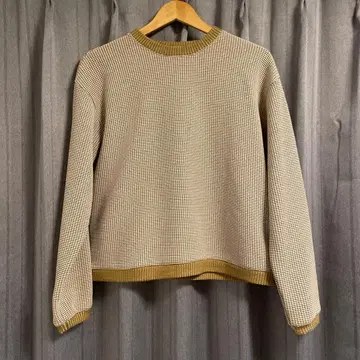 미사용 새상품 URBAN RESEARCH DOORS 체크 무늬 니트 M