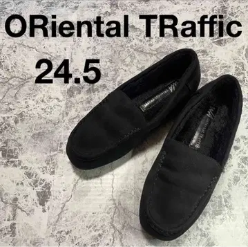새상품급 오리엔탈 트래픽 모카신 로퍼 블랙 24.5