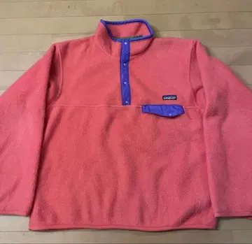 [ 레어 L 사이즈 ] 90s patagonia 스냅t 살몬 핑크