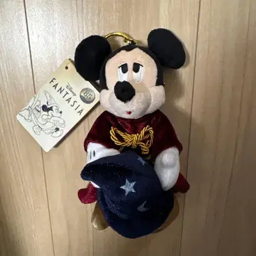 판타지아 85주년 마법사의 제자 미키 스토어 봉제 인형 키체인