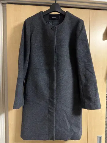 BERTONE 그레이 롱 코트 9호