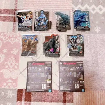 제일복권 고질라 괴수난무 날뛰는 것 F상 ACLLECT 9종 세트