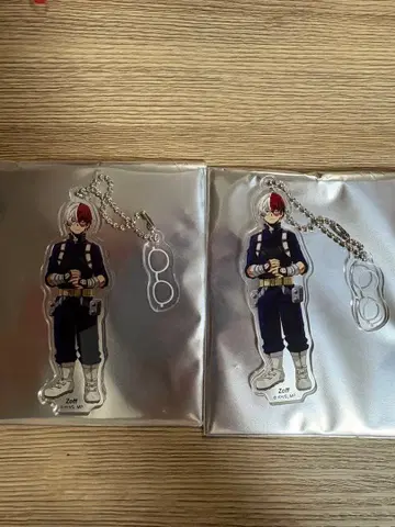 토도로키 쇼토 아크릴 키링 2개 세트