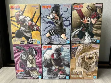 NARUTO 피규어 6개 세트 사스케 가아라 키사메 오로치마루 킬러비