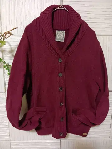 [ 무료배송 ] POLO JEANS 숄카라 가디건 L