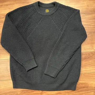 BATONER 다크 그레이 니트 M