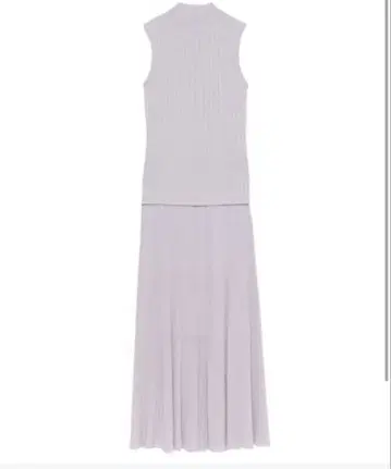 anuans 슬리브리스 니트 원피스