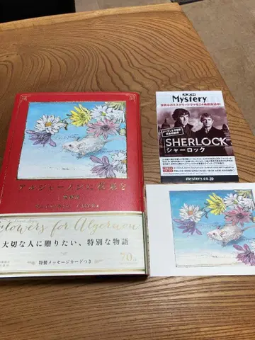 새상품급 미개봉 새상품 알제논에게 꽃다발을 애장판