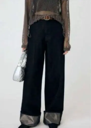 moussy 글리터 데님