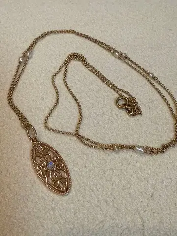 agate 오팔 목걸이