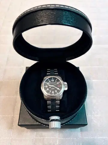 Hamilton 수동 와인딩 아날로그 시계