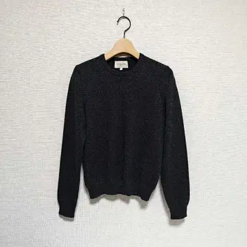 에릭 본 펄 캐시미어 스웨터 차콜 그레이