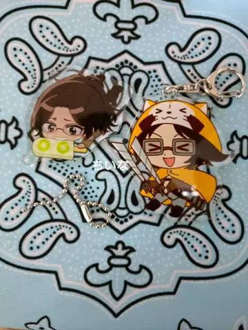 진격의 거인 러스칼 카프리코 아크릴 키링 한지 세트