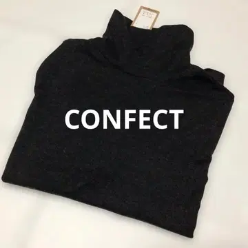 새상품급 CONFECT 워셔블 울 터틀넥 니트