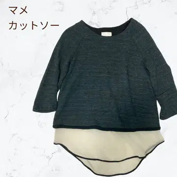 mame kurogouchi 마메 쿠로고우치 상의 티셔츠 그레이