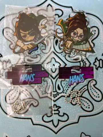 진격의 거인 이디스 이툰 아크릴 스탠드 참 한지 세트