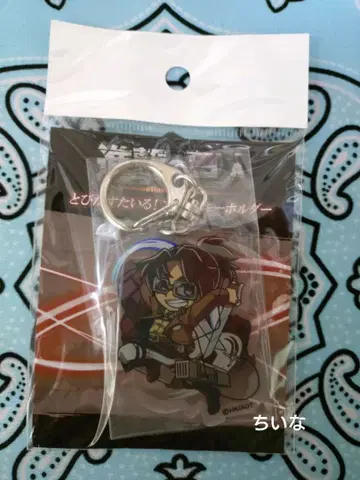 진격의 거인 토비다스 타일 아크릴 키링 한지