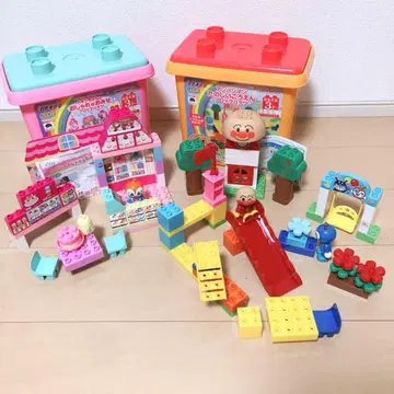 호빵맨 블록 묶음 판매 라보 버킷 즐거운 공원 도킨 가게