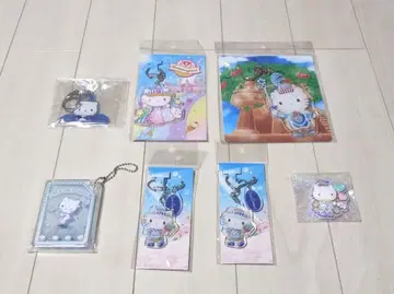 산리오 다니엘 아크릴 키링 러버 스트랩 7개 세트