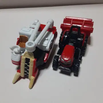 토미카 트랙터 콤바인 세트