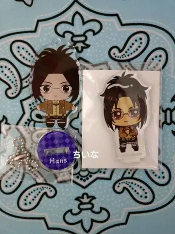 진격의 거인 포켓코 춍토! 아크릴 스탠드 한지 세트