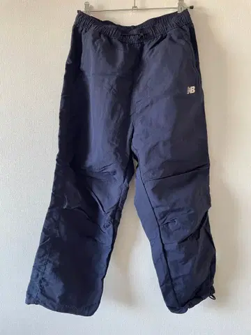 뉴발란스 나일론 팬츠 밑단 2웨이 네이비