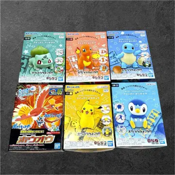 미사용 포켓몬 포켓플라 퀵 5체 프라모델 컬렉션 1체 세트 판매