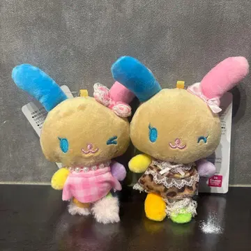 일광화상 우사하나 마스코트 참 2개 세트 아베일 x 산리오 택 포함