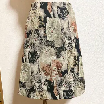 차오패닉 스커트 고양이