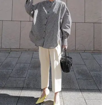 마차트 machatt 턱 테이퍼드 팬츠