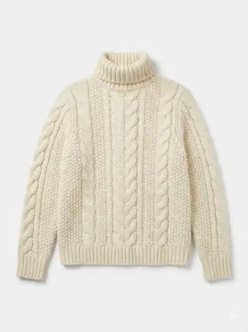 데셍 모드 니트 도톰 터틀넥