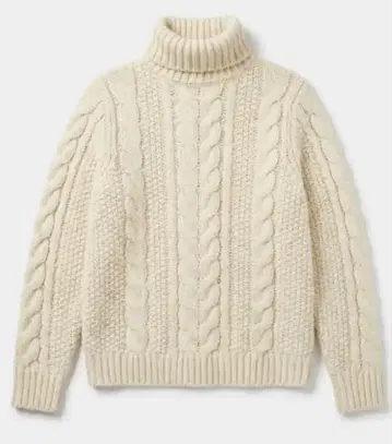 데셍 모드 니트 도톰 터틀넥