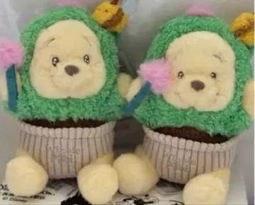 상하이 디즈니 한정판 선인장 푸우 키링